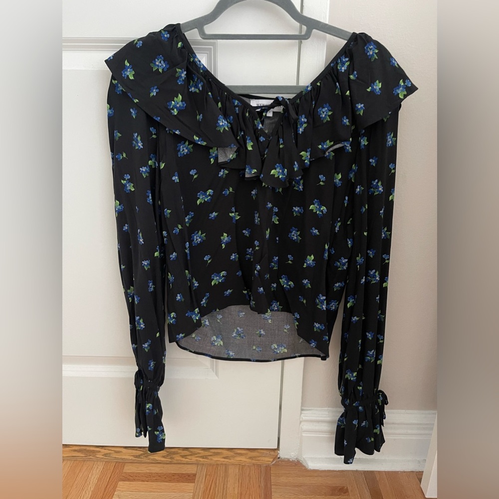 NEW We Wore What long sleeve blouse